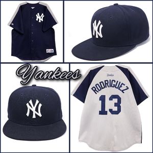 Majestic 2001 Yankees #13 Rodriguez Jersey & New Era Yankees Fitted 7 …